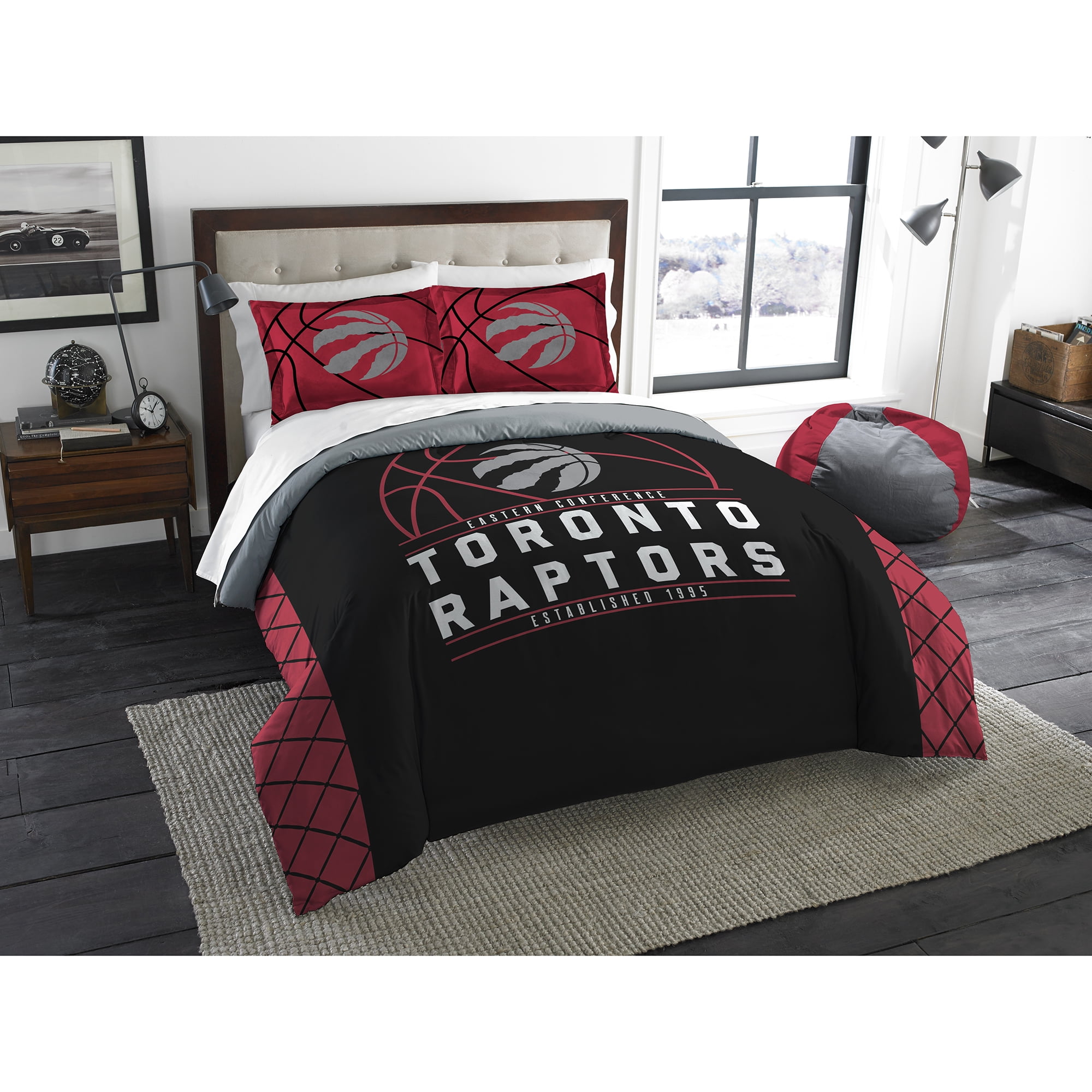 NBA Toronto Raptors "Reverse Slam" Bedding Comforter Set