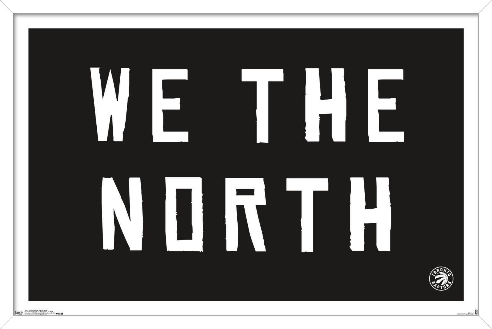 NBA Toronto Raptors - We The North 16 Wall Poster, 14.725" x 22.375", Framed
