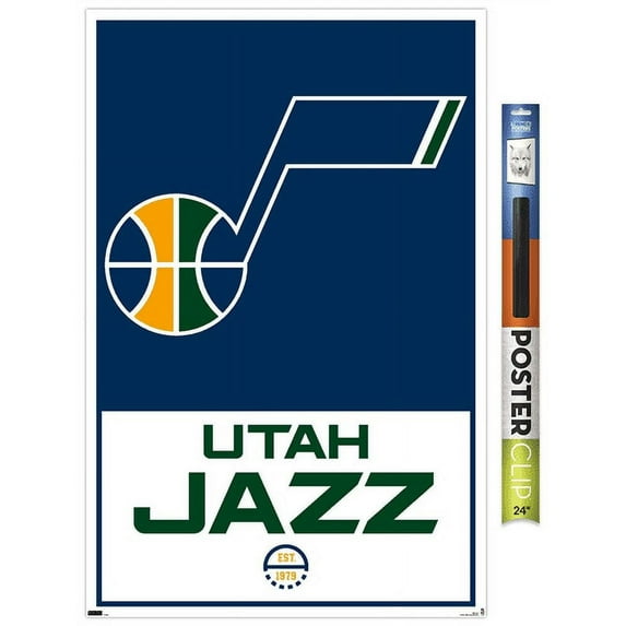 NBA Utah Jazz - Logo 21 Wall Poster, 22.38 x 34