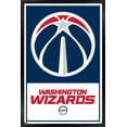 thumbnail image 1 of NBA Washington Wizards - Logo 21 Wall Poster, 22.375" x 34", Framed, 1 of 3