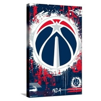 NBA Washington Wizards - Maximalist Logo 23 Canvas Wall Poster, 14.725" x 22.375"