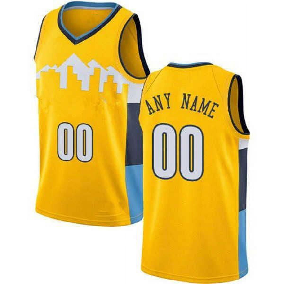 NBA_ basketball jersey 75th Custom Mens Women Denver''Nuggets''3 Nah'Shon  Hyland 11 Monte Morris 22 Zeke Nnaji 25 Austin Rivers  Basketball''nba''print 