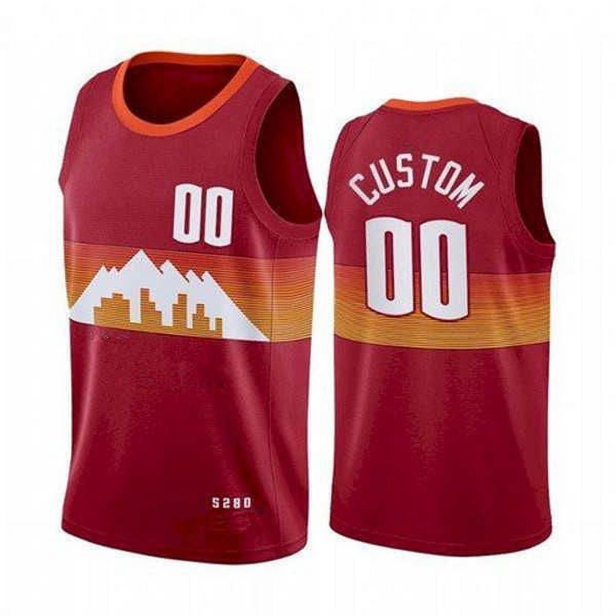 NBA_ basketball jersey 75th Custom Mens Women Youth Denver 