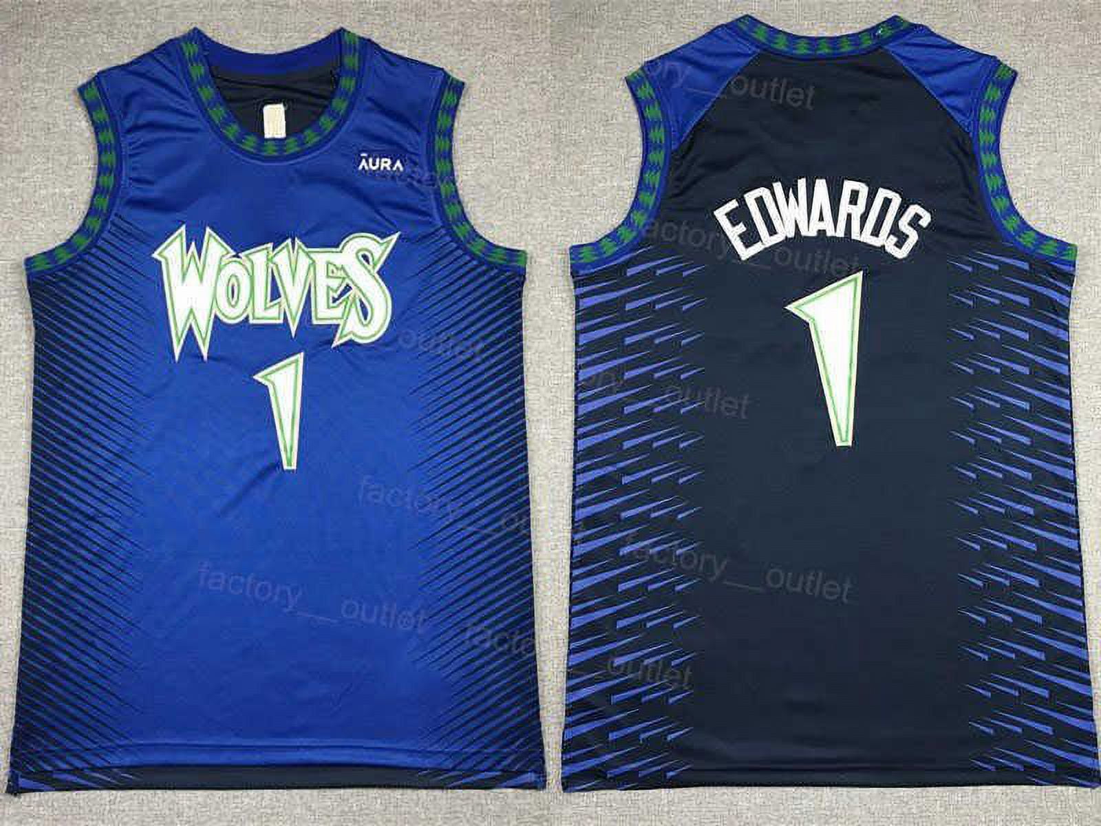 NBA_ jersey Men Basketball Edwards Jersey 1 Karl Anthony-Towns 32