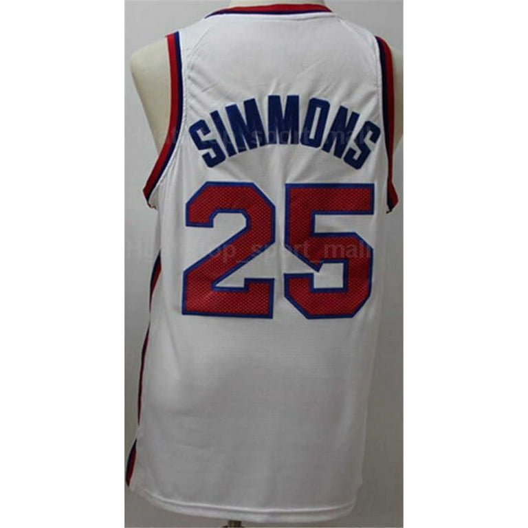 White embiid outlet jersey