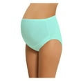 thumbnail image 1 of NBB Women's Adjustable Maternity high cut Cotton underwear Brief (Mint, X-Large), 1 of 4