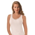 thumbnail image 1 of NBB Women's Sexy Basic 100% Cotton Tank Top Camisole Lingerie with Stretch, 1 of 1