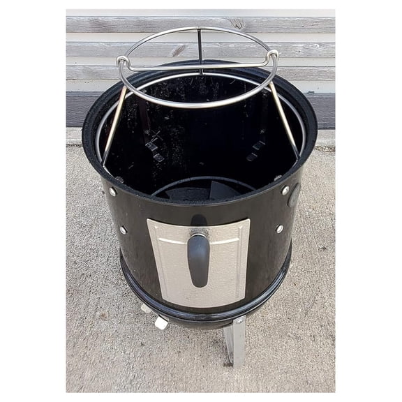 NBBNHH Rib Hanger for 14.5" WSM - 6 Stainless Steel Meat Rack, BBQ Ribs, Smoker Accessories, Increased Capacity, Durable 304 Steel