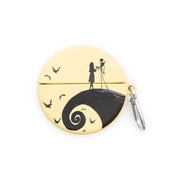 CultureFly Nightmare Before Christmas Jack & Sally Hill Scene 2.75" AirPods Pro Case Cover