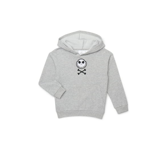 Nightmare Before Christmas Boys Pullover Hoodie with Long Sleeves, Sizes 4-18