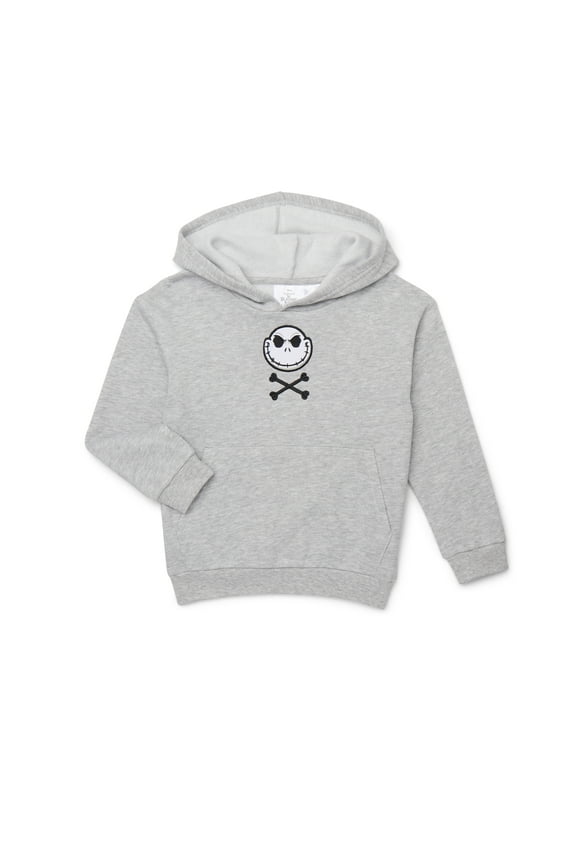 Nightmare Before Christmas Boys Pullover Hoodie with Long Sleeves, Sizes 4-18
