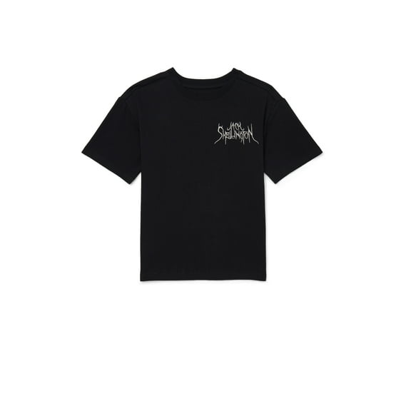 Nightmare Before Christmas Boys Graphic Retro Print Tee with Short Sleeves, Sizes 4-18