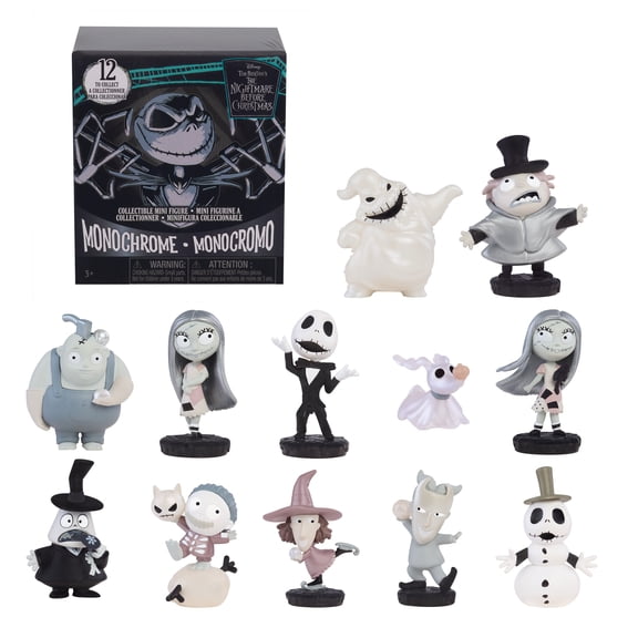 Disney Tim Burton's The Nightmare Before Christmas 2.5-inch Collectible Figure, Kids Ages 3 and up