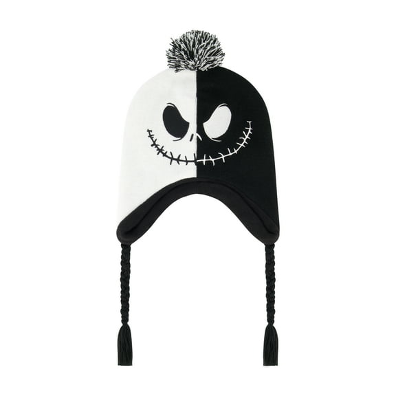 Nightmare Before Christmas Jack Skellington Black and White Peruvian