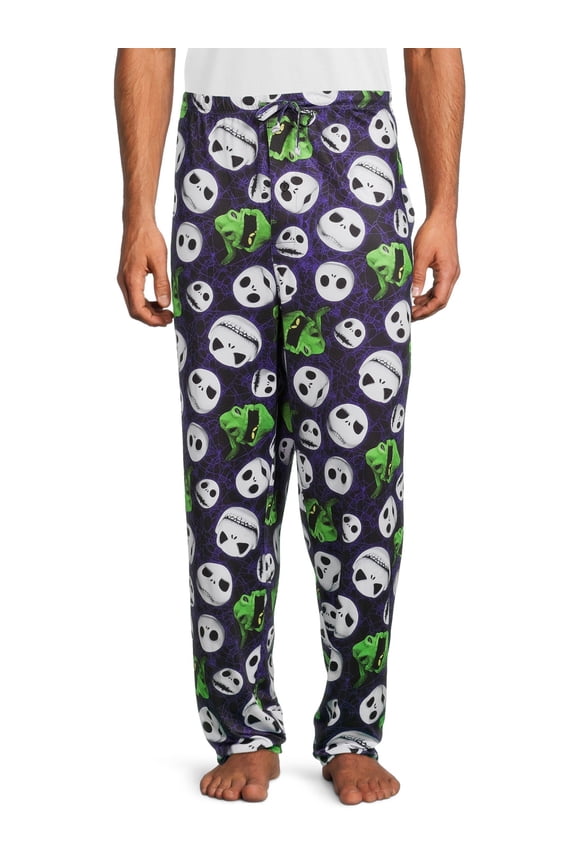 NBC Men's Elastic Waistband Short Sleeves Pajama, Black