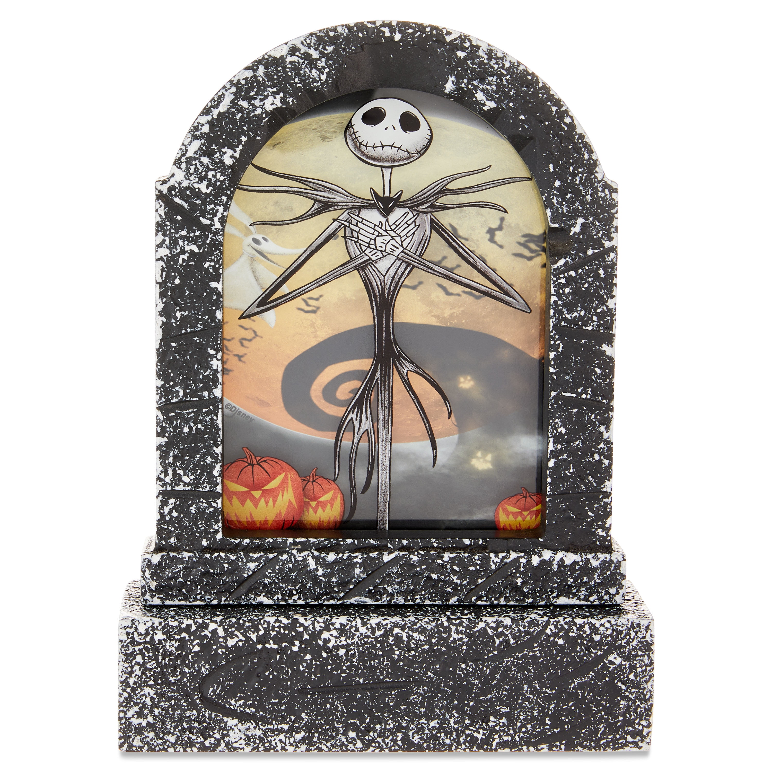 Disney's The Nightmare Before Christmas Jack Skellington LED Tombstone Dcor, by Open Road