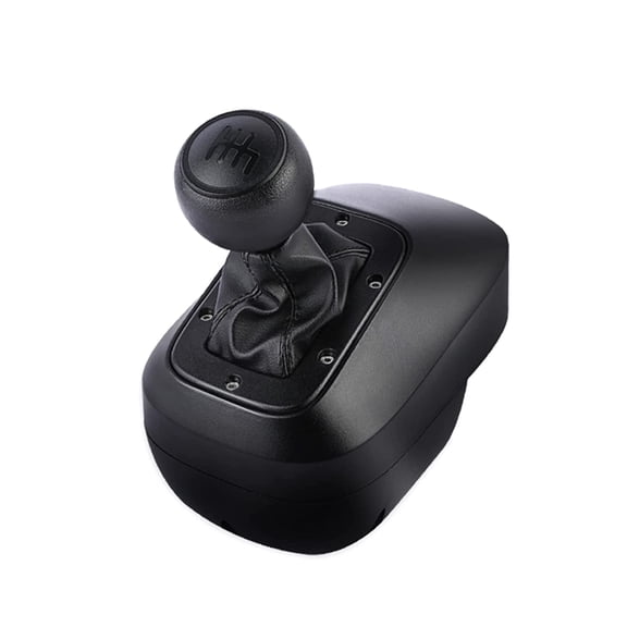 NBCP USB PC Gearshift Shifter Compatible with Logitech and Thrustmaster Racing Wheels Works with G25, G27, G29, and T300RS/GT Black