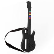 NBCP Wireless Controller for Wii   Compatible with Guitar Hero & Rock Band Games, Black