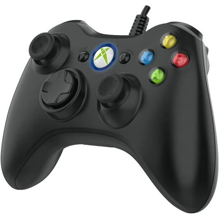 NBCP Xbox 360 Controller, Wired PC Game Controller Joystick Gamepad for Xbox 360 & PC Windows