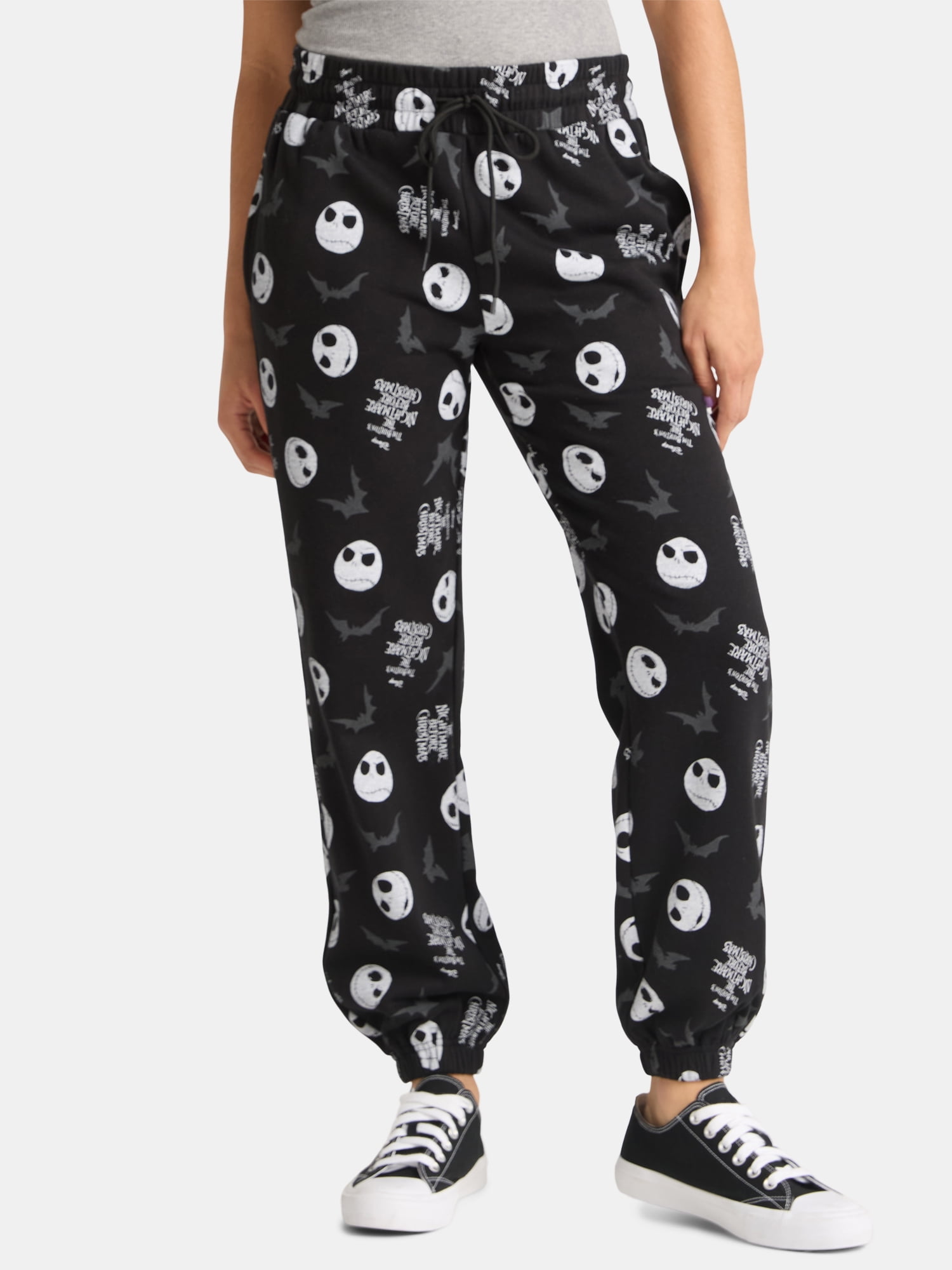 Nightmare Before Christmas Women's Allover Print Joggers, Sizes XXS-XXL