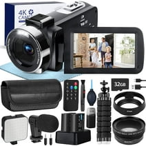 NBD 4K Video Camera Camcorder UHD 48MP WiFi IR Night Vision Vlogging Camera for Youtube