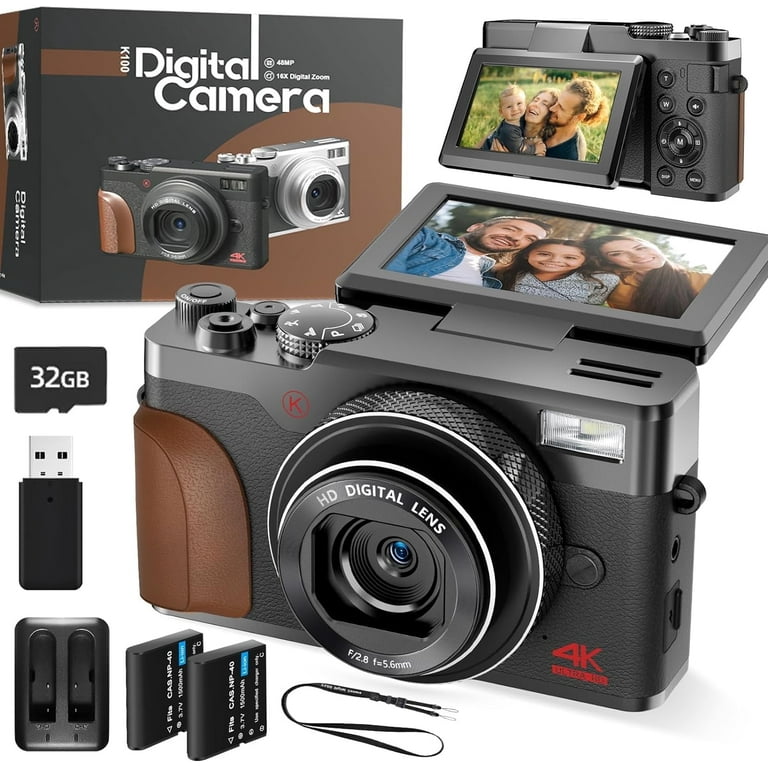 NBD Digital Camera 4K 56MP Cameras for Photography for