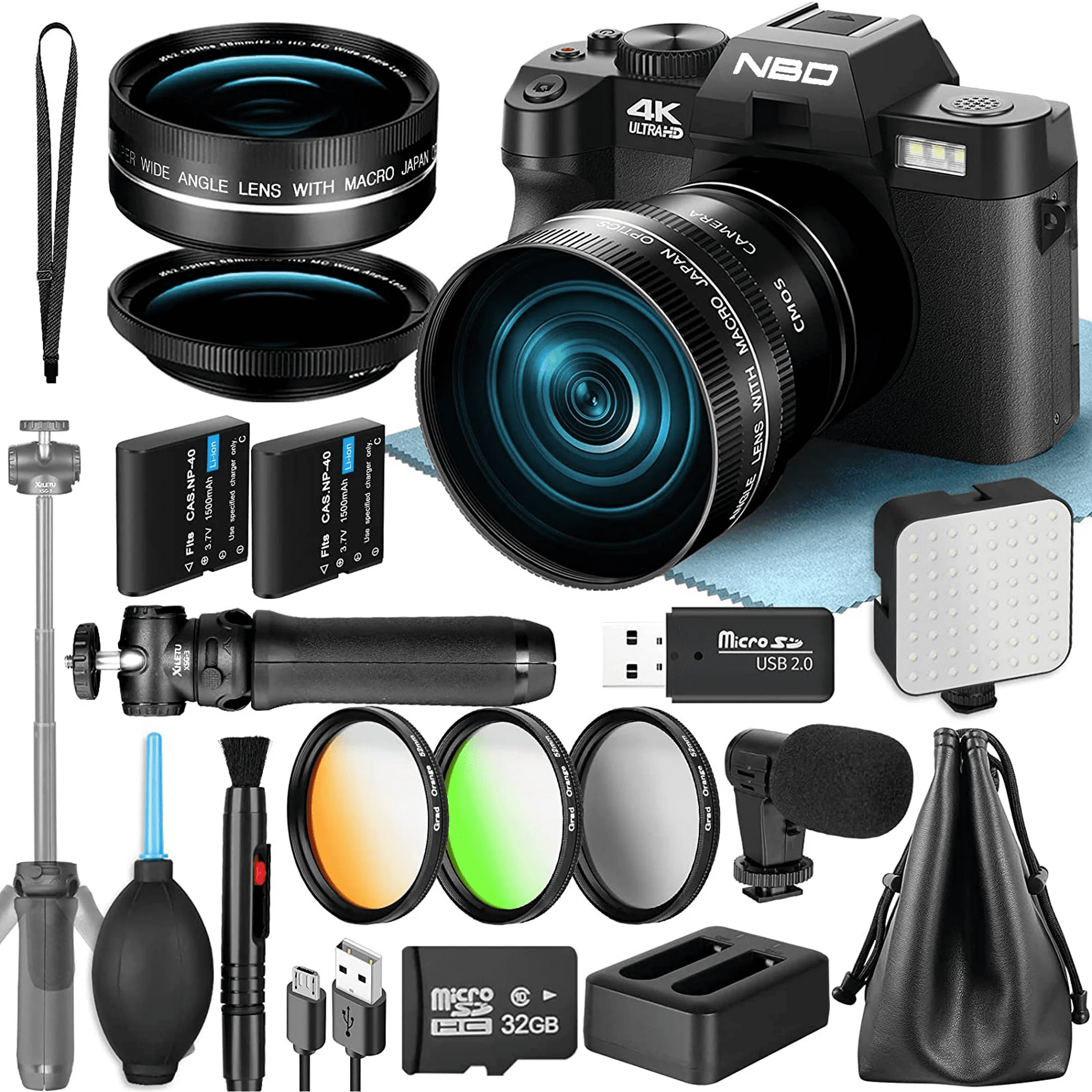 NBD SMDP 4K Digital Camera for Photography 48MP Walmart com