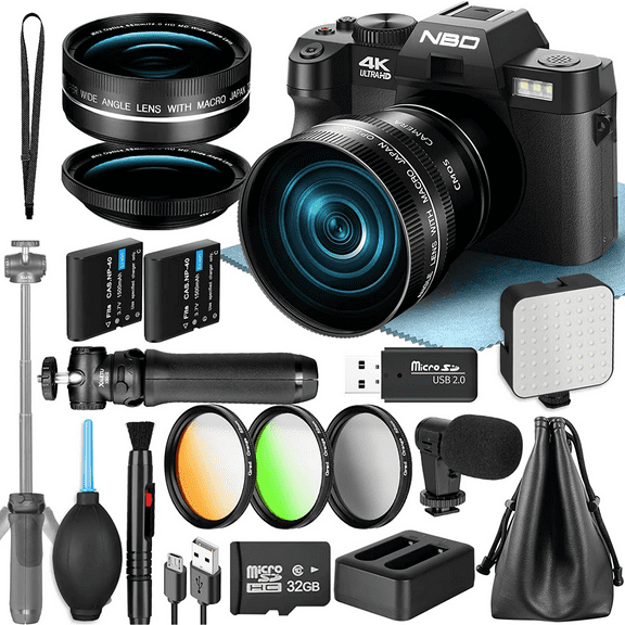 NBD SMDP 4K Digital Camera for Photography 48MP