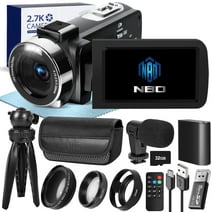 NBD Video Camera 2.7K Ultra HD 42MP Youtube Vlogging Camera 3.0” Camcorder with Remote Control