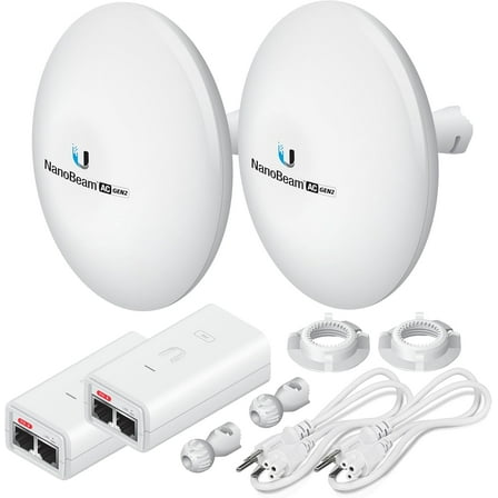NBE GEN 2 5AC Bundle by GOOD STORY Wireless Bridge Long Range Internet Extender, 2 Units Pre-Configured