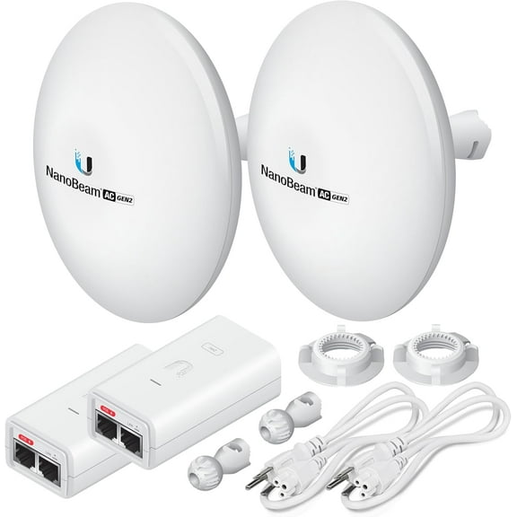 NBE GEN 2 5AC Bundle by GOOD STORY Wireless Bridge Long Range Internet Extender, 2 Units Pre-Configured