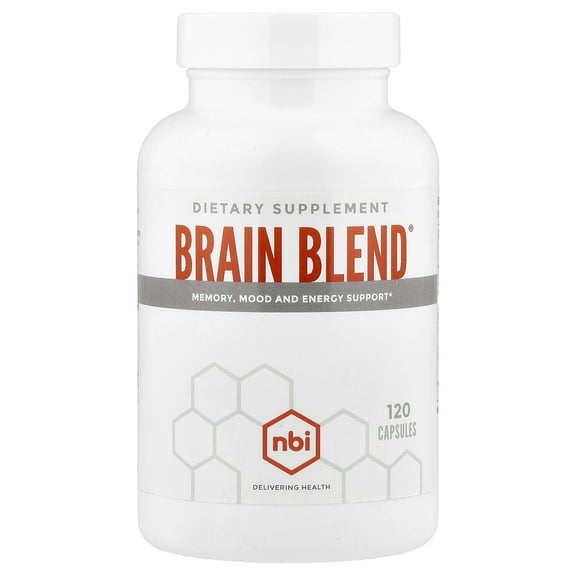 NBI Health Brain Blend, 120 Capsules