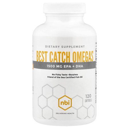 NBI Health Best Catch Omegas®, 120 Softgels