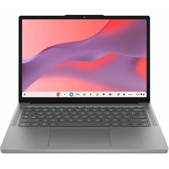 Lenovo Chromebook 14M8911 14" WUXGA Touchscreen Laptop, MediaTek Kompanio 540 2.6GHz, 4GB RAM, 64GB UFS, ChromeOS, Luna Gray