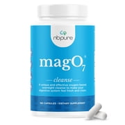NBPure MagO7 Oxygenated Magnesium Colon Cleanse and Detox, 180 Capsules