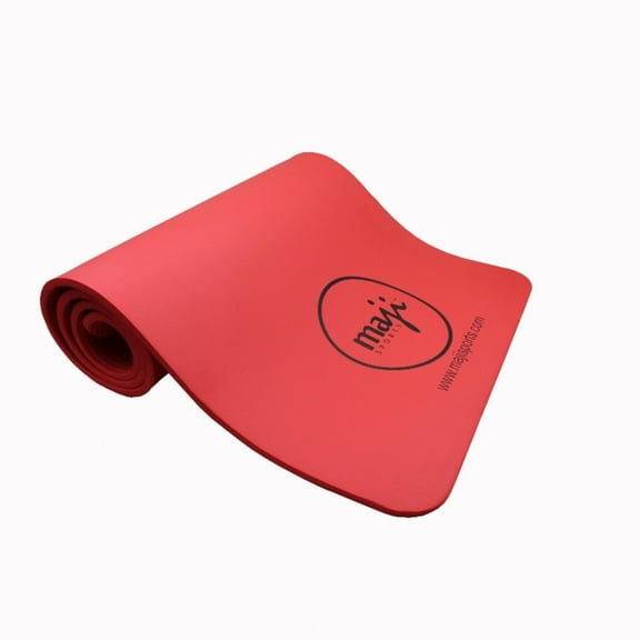 NBR Premium Eco Exercise Mat Red 24inx72inx10 mm