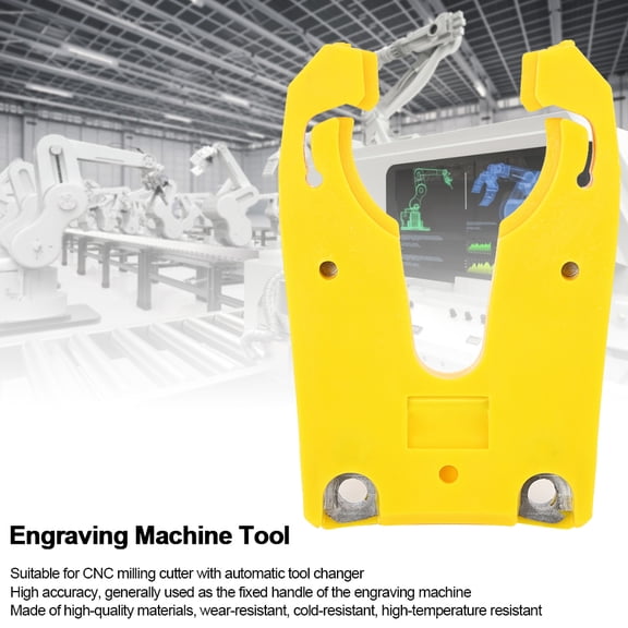 NBT30 Yellow Automatic Tool Changer Clamp for CNC Engraving Machine Milling