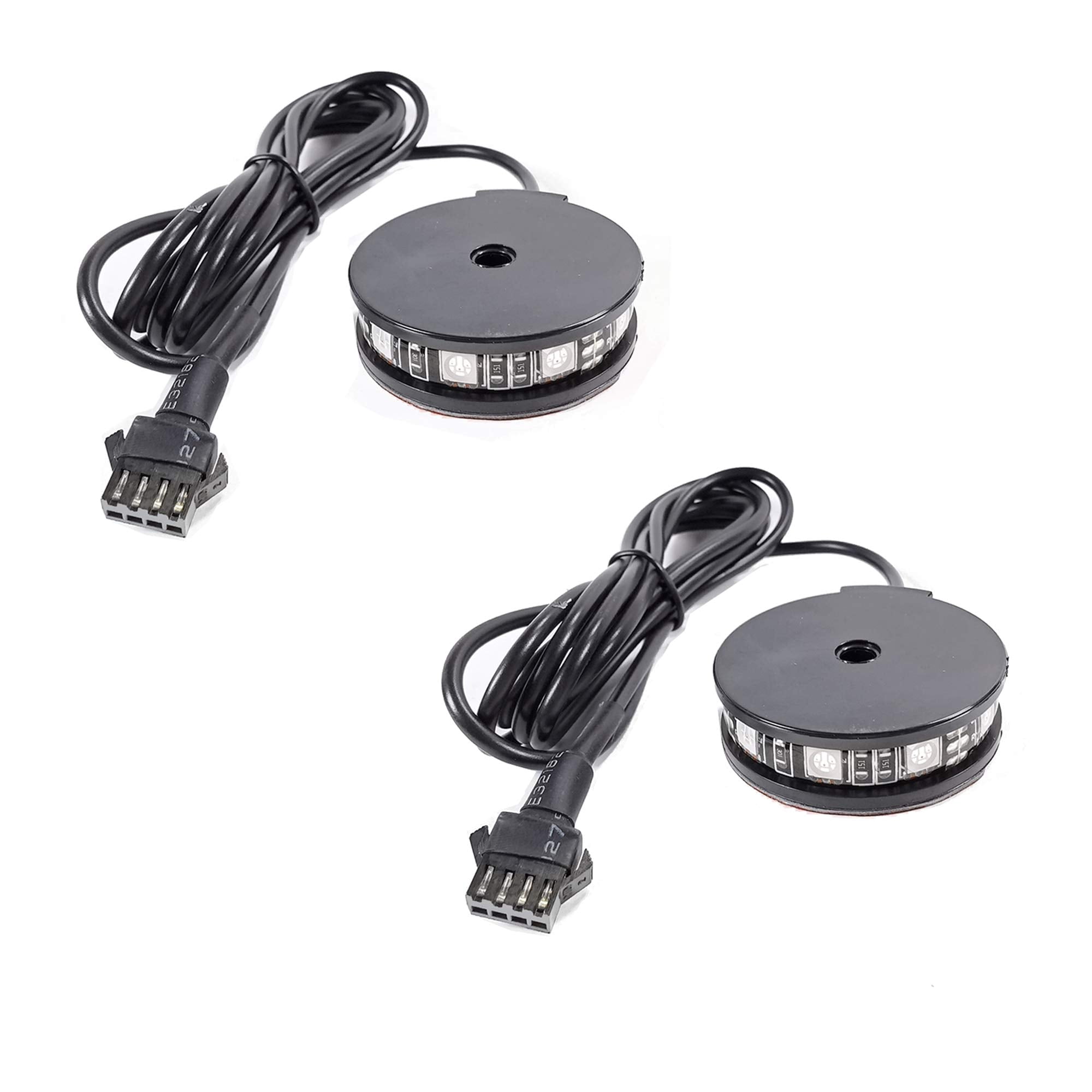 Kingshowstar 2pc 4 Way Splitter Y Cable For Use With 5050 LED SMD RGB Neon Accent Kits For Led Motorcycle Atv Car Light Multi Color Neon Strip - View #3