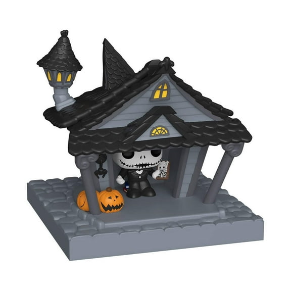 Funko Bitty POP! Town: The Nightmare Before Christmas - Jack's House with Jack Skellington Collectible Vinyl Mini-Figure