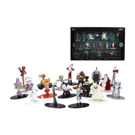 Jada Toys Disney Tim Burton's The Nightmare Before Christmas Series 1 - 18-Pack 1.65" Die-cast Metal Figures