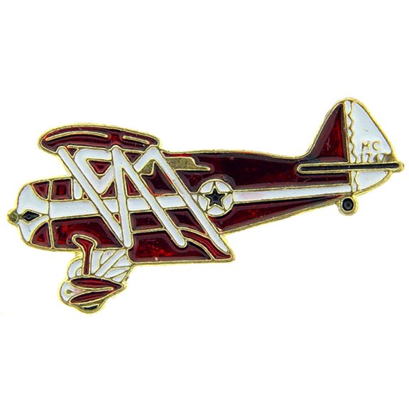 Eagle Emblems P18060 Pin - APL, Bi - Plane, NC 1747 - 1.5 in.