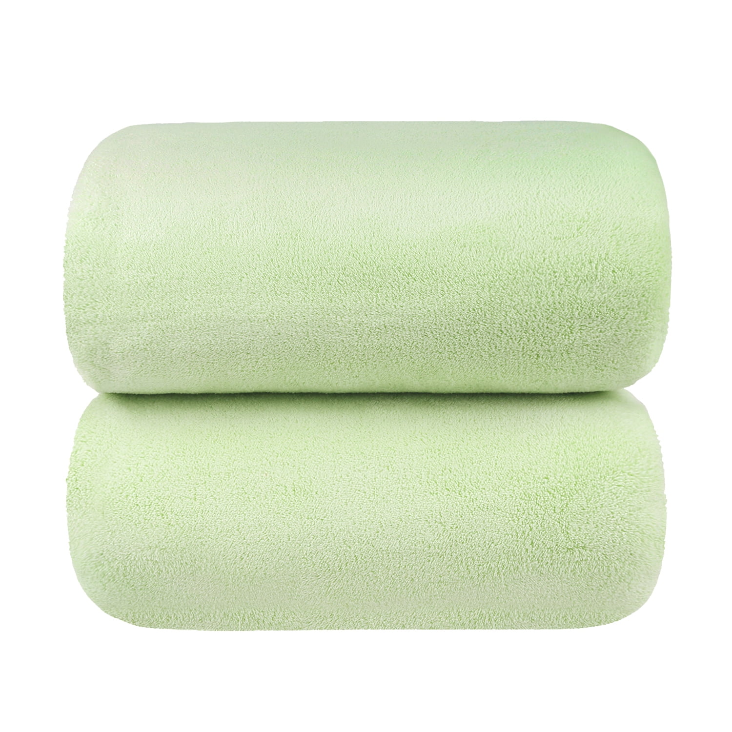 NC 2 Pack Bath Towels 35x 70,Super Soft and Absorbent,Lint Free