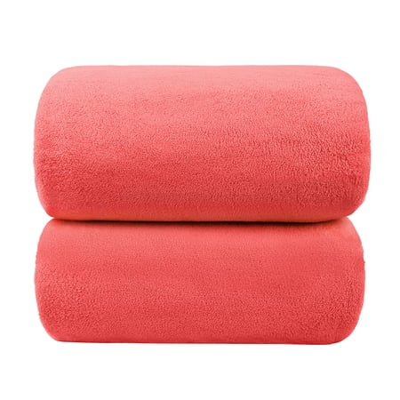 NC 2 Pack Bath Towels 35"x 70",Super Soft and Absorbent,Lint Free,Fade Resistant