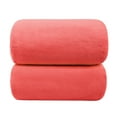thumbnail image 1 of NC 2 Pack Bath Towels 40"x 80",Super Soft and Absorbent,Lint Free,Fade Resistant, Pink, 1 of 6