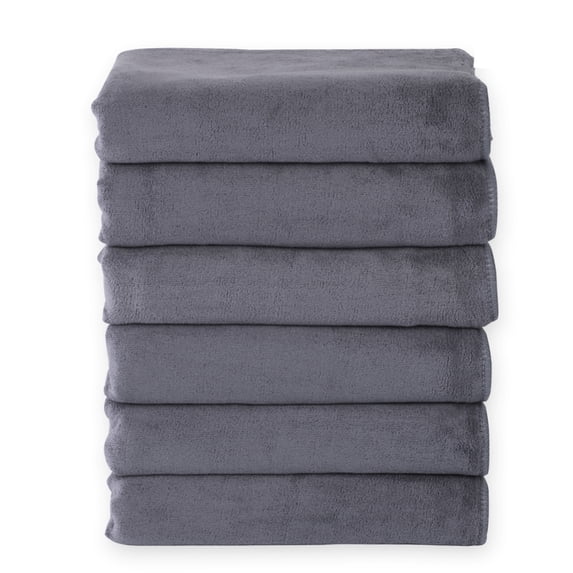 NC Bath Towel Set 6 Pack Absorbent,Fast Drying Microfiber Towels for Bath