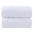 thumbnail image 1 of NC Bath Towel Set Soft Cotton Blend 2 Pack (27"x54"), Soft & Absorbent Towel Set, White, 1 of 5