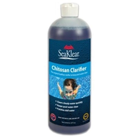 NC Brands L.P. NC90402EACH 1 qt. Pool Natural Seaklear Chitosan Clarifier