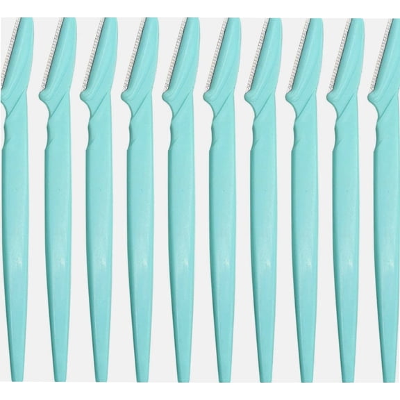 NC Eyebrow Razor, 10 Eyebrow Razors, Facial Hair Trimmer, with Precise Coverage,Multi-Purpose Exfoliating Facial Hair Removal Disposable Blade Eyebrow Shaper Razor