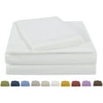 NC Home Fashions Luxury Embroidered Microfiber Sheet Sets, Full Size