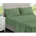 thumbnail image 1 of NC Home Fashions 3-Piece Twin Sheet Set, Ultra-Soft 800 Thread Count Microfiber, Deep Pocket, Twin,Sage, 1 of 4